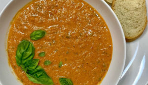 TikTok Roasted Tomato Soup