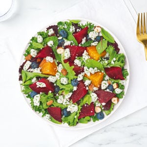 Boursin Beets, Berry & Pecan Salad