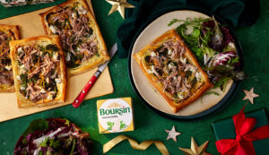 Duck & Boursin Tartlets