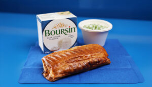 Sausage Rolls & Dip with Boursin Blue Cheese Flavour